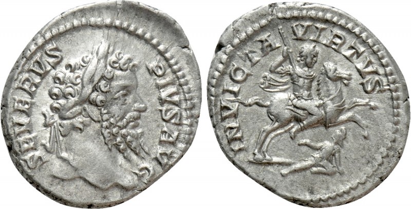 SEPTIMIUS SEVERUS (193-211). Denarius. Rome

Obv: SEVERVS PIVS AVG. Laureate h...
