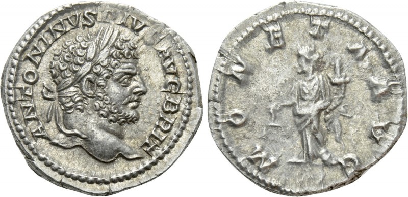 CARACALLA (198-211). Denarius. Rome

Obv: ANTONINVS PIVS AVG BRIT. Laureate he...