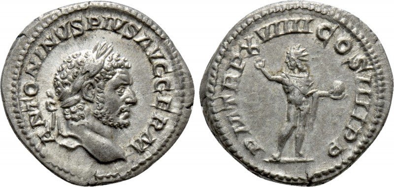 CARACALLA (198-217). Denarius. Rome

Obv: ANTONINVS PIVS AVG GERM. Laureate he...