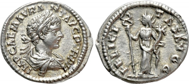CARACALLA (198-217). Denarius. Laodicea

Obv: IMP CAE M AVR ANT AVG P TR P II....