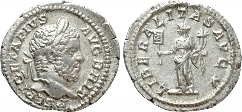 GETA (209-211). Denarius. Rome

Obv: P SEPT GETA PIVS AVG BRIT. Laureate head ...