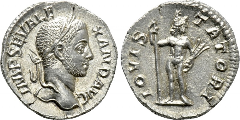 SEVERUS ALEXANDER (222-235). Denarius. Rome

Obv: IMP SEV ALEXAND AVG. Laureat...