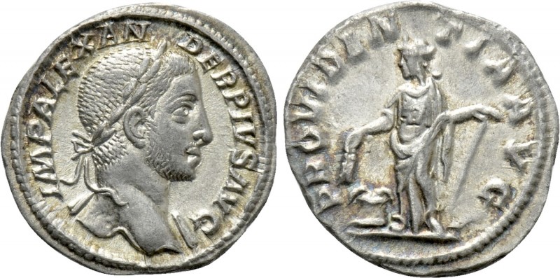 SEVERUS ALEXANDER (222-235). Denarius. Rome

Obv: IMP ALEXANDER PIVS AVG. Laur...