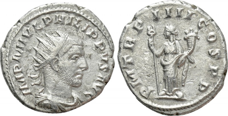 PHILIP I THE ARAB (244–249). Antoninianus. Antioch

Obv: IMP M IVL PHILIPPVS A...