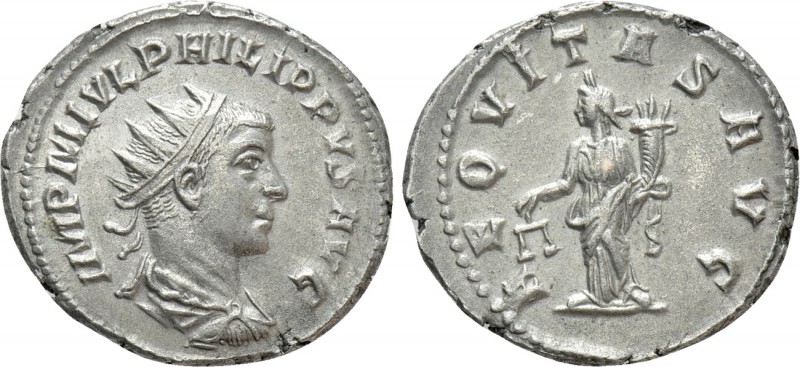 PHILIP II (247-249). Antoninianus. Antioch

Obv: IMP M IVL PHILIPPVS AVG. Radi...