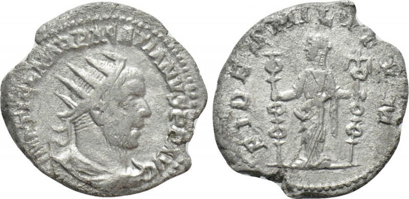 PACATIAN (Usurper, 248-249). Antoninianus. Viminacium

Obv: IMP TI CL MAR PACA...