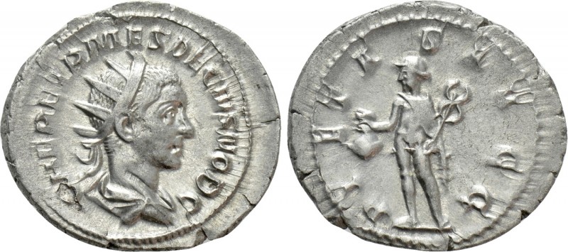 HERENNIUS ETRUSCUS (Caesar, 249-251). Antoninianus. Rome

Obv: Q HER ETR MES D...