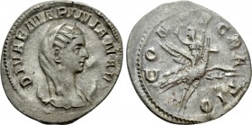 DIVA MARINIANA (Died before 253). Antoninianus. Rome. Struck under Valerian I