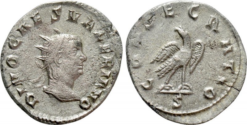 DIVUS VALERIAN II (Died 258). Antoninianus. Rome. Struck under Valerian I and Ga...