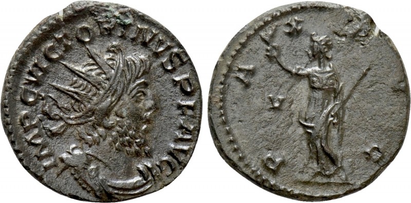 VICTORINUS (269-271). Antoninianus. Treveri

Obv: IMP C VICTORINVS P F AVG. Ra...