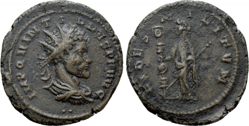 QUINTILLUS (270). Antoninianus. Cyzicus

Obv: IMP QVINTILLVS P F AVG. Radiate,...