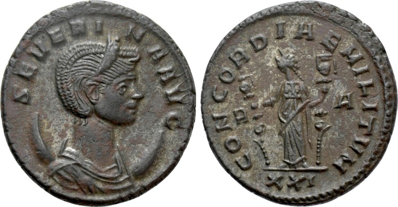 SEVERINA (Augusta, 270-275). Antoninianus. Rome

Obv: SEVERINA AVG. Diademed a...