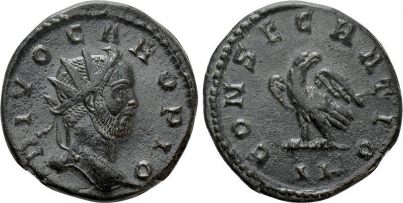 DIVUS CARUS (Died 283). Antoninianus. Lugdunum

Obv: DIVO CARO PIO. Radiate he...