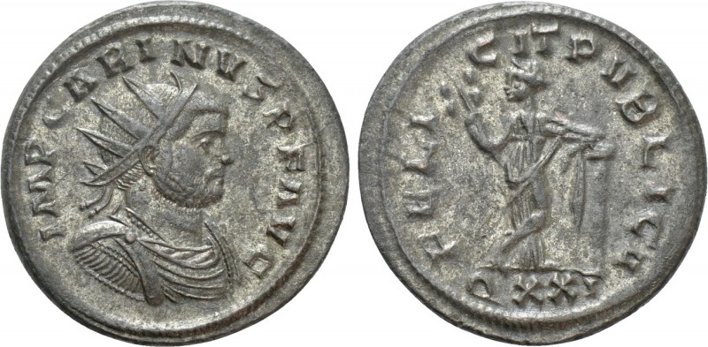 CARINUS (283-285). Antoninianus. Ticinum

Obv: IMP CARINVS P F AVG. Radiate, d...