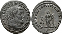 DIOCLETIAN (284-305). Follis. Ticinum