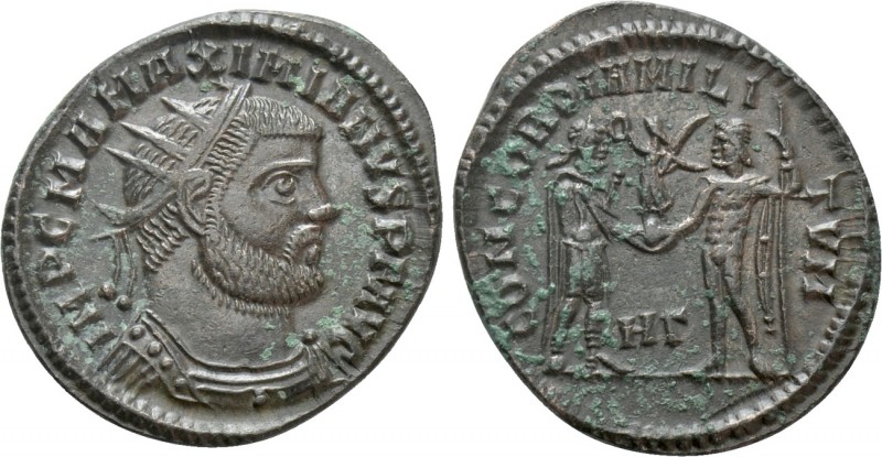 MAXIMIANUS HERCULIUS (286-305). Antoninianus. Heraclea

Obv: IMP C M A MAXIMIA...