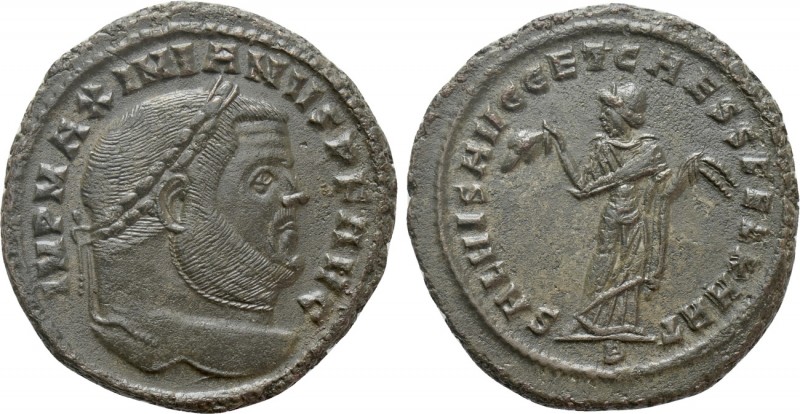 MAXIMIANUS HERCULIUS (286-305). Follis. Carthage

Obv: IMP MAXIMIANVS P F AVG....