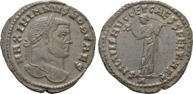 GALERIUS MAXIMIANUS (Caesar, 293-305). Follis. Carthage