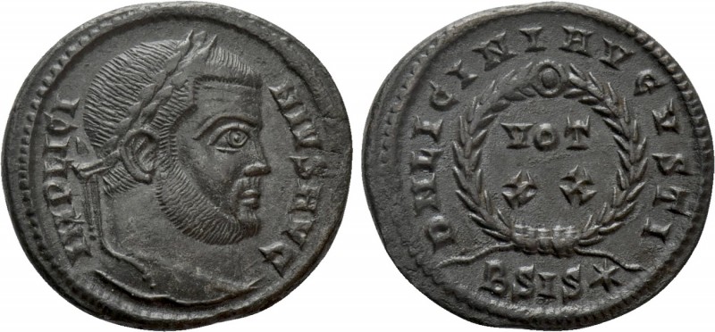LICINIUS I (308-324). Follis. Siscia

Obv: IMP LICINIVS AVG. Laureate head rig...