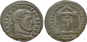 CONSTANTINE I (Caesar, 306-309). Follis. Carthage