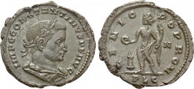 CONSTANTINE I (Caesar, 306-309). Follis. Lugdunum