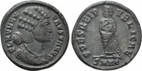 FAUSTA (Augusta, 324-326). Follis. Heraclea