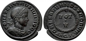 CONSTANTINE II (Caesar, 316-337). Follis. Aquileia