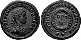 CONSTANTINE II (Caesar, 316-337). Follis. Ticinum
