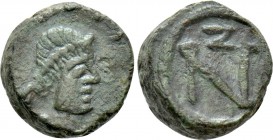 ZENO (Second reign, 476-491). Nummus. Uncertain mint