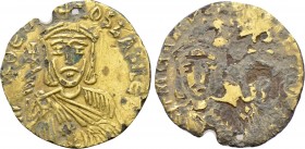THEOPHILUS with CONSTANTINE and MICHAEL II (829-842). Fourrée Solidus. Constantinople