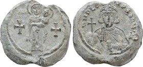 BYZANTINE LEAD SEALS. Leo III the "Isaurian" (717-741)