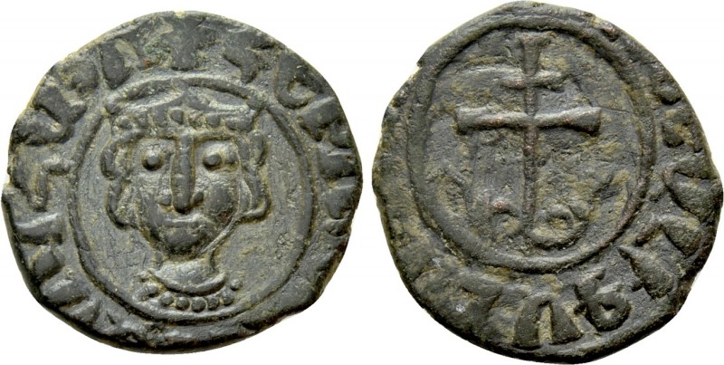 ARMENIA. Hetoum II (1289-1305). Ae Kardez

Obv: Crowned head of king facing. R...