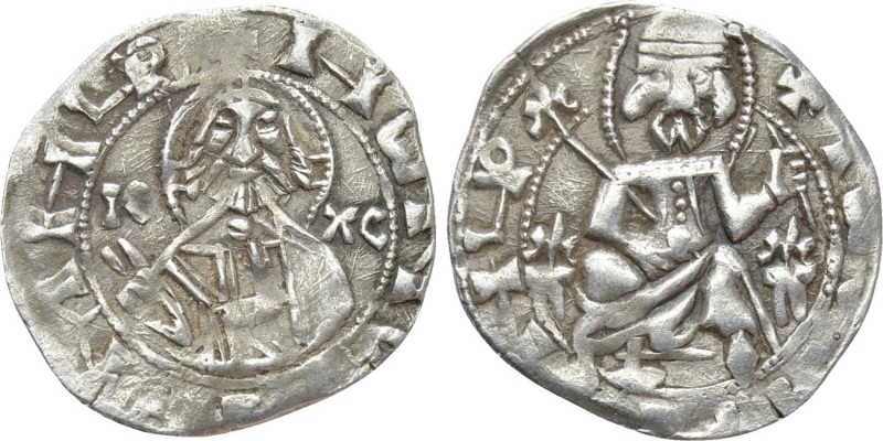 BULGARIA. Second Empire. Ivan Sracimir (1352/5-1396). Groš

Obv: Facing bust o...