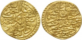 OTTOMAN EMPIRE. Sulayman I Qanuni (AH 926-974 / AD 1520-1566). GOLD Sultani. Haleb (Aleppo)
