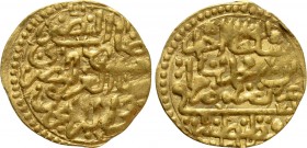 OTTOMAN EMPIRE. Murad III (AH 982-1003 / AD 1574-1595). GOLD Sultani. Qustaniniya (Constantinople) mint
