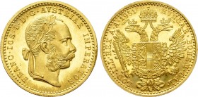 AUSTRIAN EMPIRE. Franz Joseph I (1848-1916). GOLD Ducat (1951). Wien (Vienna). Restrike issue