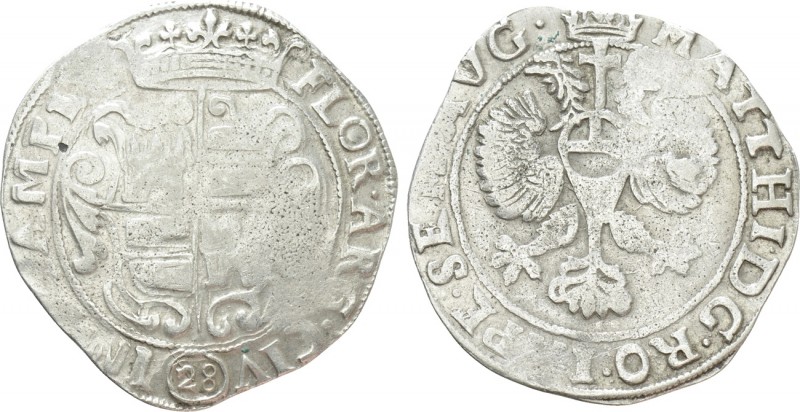 NETHERLANDS. Kampen. In the name of Matthias I (1612-1619). 28 Stuiver or Gulden...