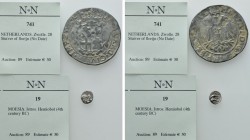 2 Coins; Istros and Netherlands