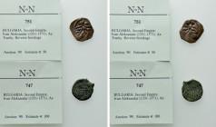 2 Medieval coins; Bulgaria