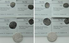 5 Coins; Byzantine Empire, Germany etc