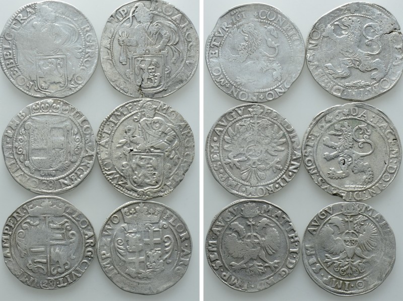 6 Coins of the Netherlands

Obv: . Rev: . . Condition: See picture. Weight: g....