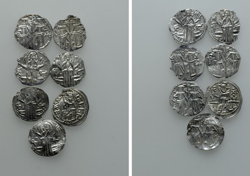 7 Medieval Coins of Bulgaria

Obv: . Rev: . . Condition: See picture. Weight: ...