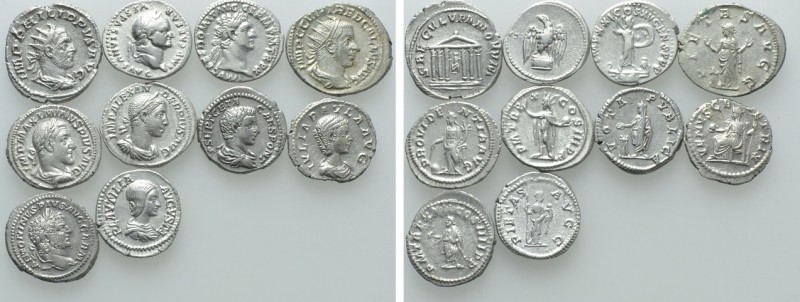 10 Roman Coins

Obv: . Rev: . . Condition: See picture. Weight: g. Diameter: m...