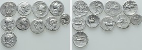 10 Roman Republican Coins