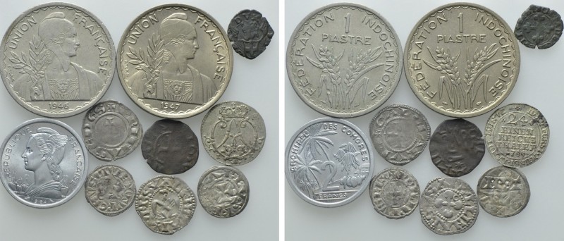 10 Medieval and Modern Coins of France, Italy etc

Obv: . Rev: . . Condition: ...