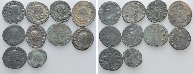 10 Antoniniani

Obv: . Rev: . . Condition: See picture. Weight: g. Diameter: m...