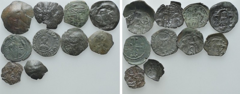 10 Byzantine Coins of the Palaeologean Dynasty

Obv: . Rev: . . Condition: See...