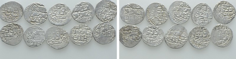 10 Coins of the Golden Horde Khanate

Obv: . Rev: . . Condition: See picture. ...