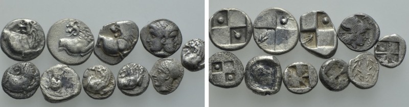 10 Greek Coins

Obv: . Rev: . . Condition: See picture. Weight: g. Diameter: m...