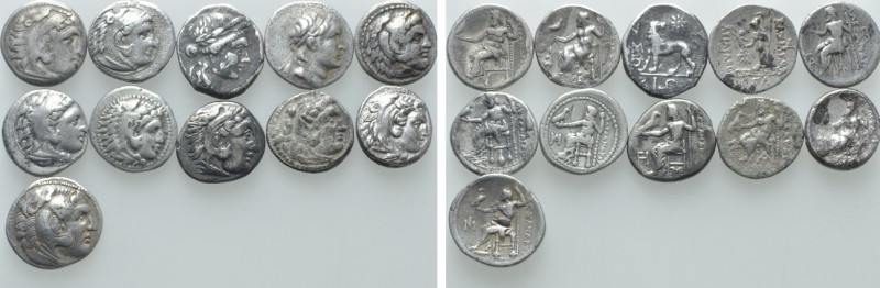 11 Greek Drachms

Obv: . Rev: . . Condition: See picture. Weight: g. Diameter:...